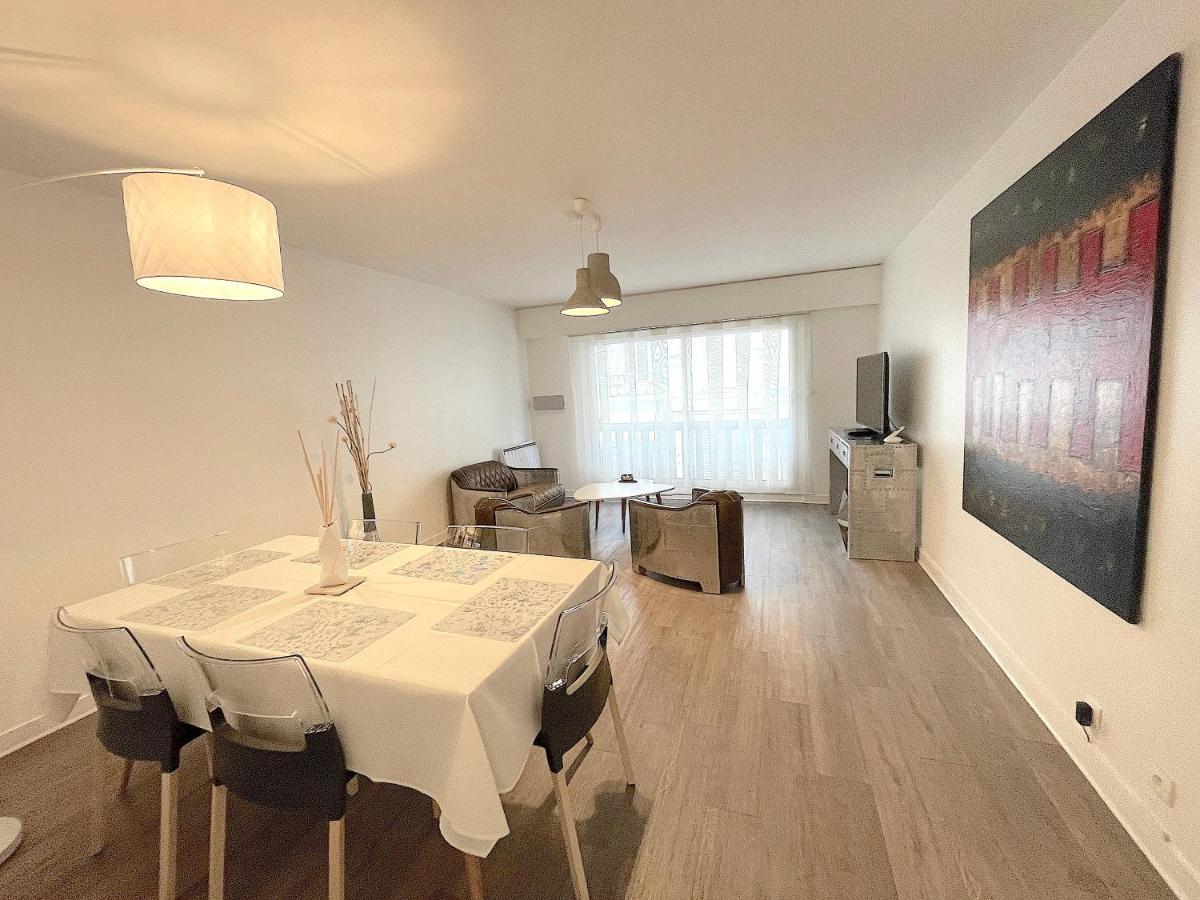 L'Ideal 112 - 85M2, 2 Chambres, Parking & Cabine De Plage Deauville Dış mekan fotoğraf