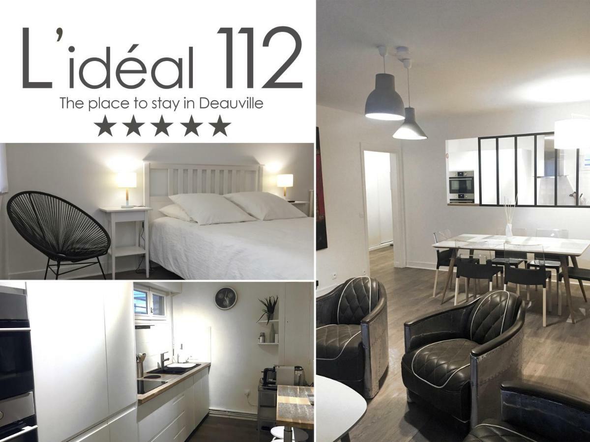 L'Ideal 112 - 85M2, 2 Chambres, Parking & Cabine De Plage Deauville Dış mekan fotoğraf