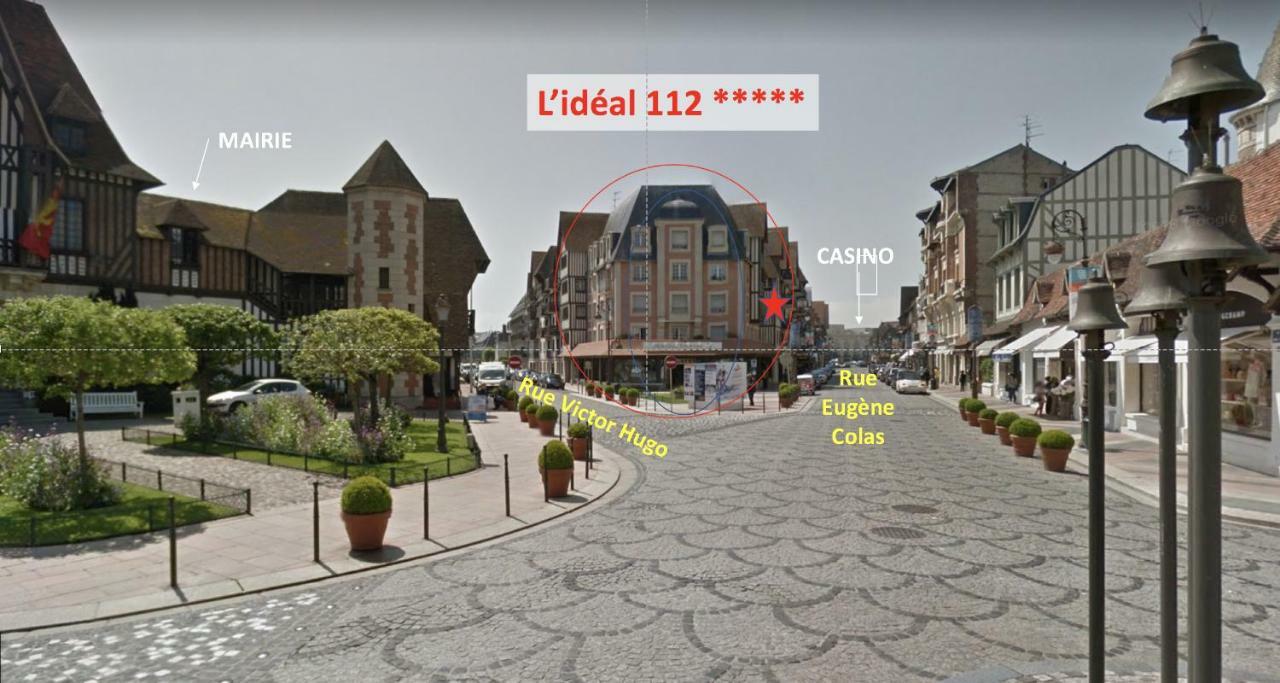 L'Ideal 112 - 85M2, 2 Chambres, Parking & Cabine De Plage Deauville Dış mekan fotoğraf